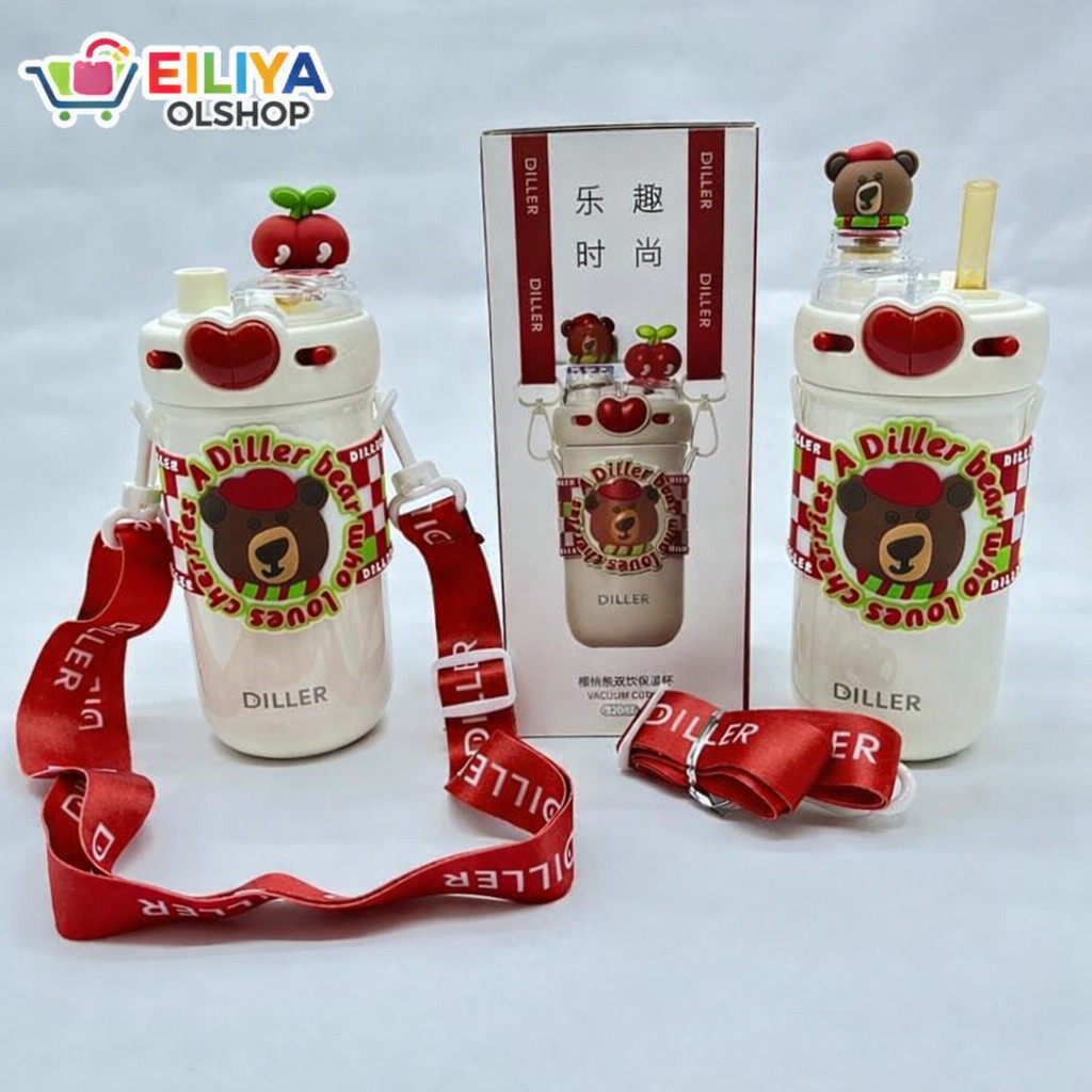 TERMOS TUMBLER DRINKING BOTTLE THERMOS D9235 DILLER CAPYBARA