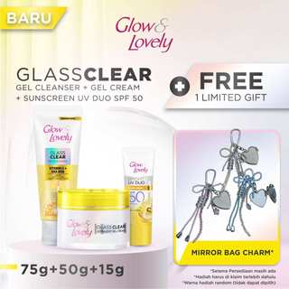 [GIFT BAG CHARM] GlassClear 3-in-1 Series (Cream 50G + Cleanser 75G + Sunscreen 15G)