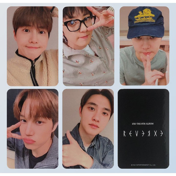 EXO REVERXE BENEFIT VIDEO CALL PHOTOCARD