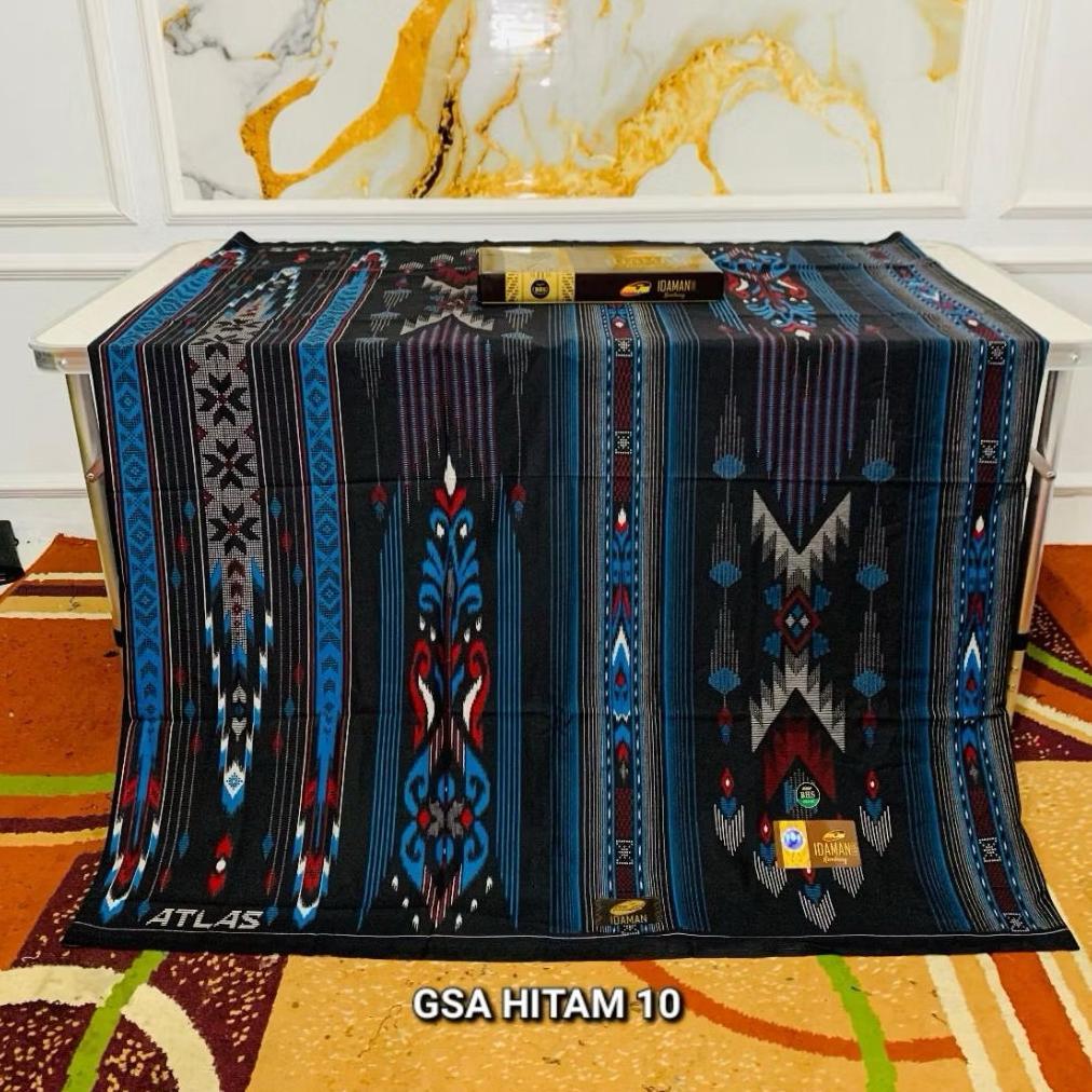Atlas Sarong Motif Bhs Idaman Kembang 555 / Atlas Idaman Harmoni / Atlas Sarong คุณภาพหรูหราระดับพรีเมียม