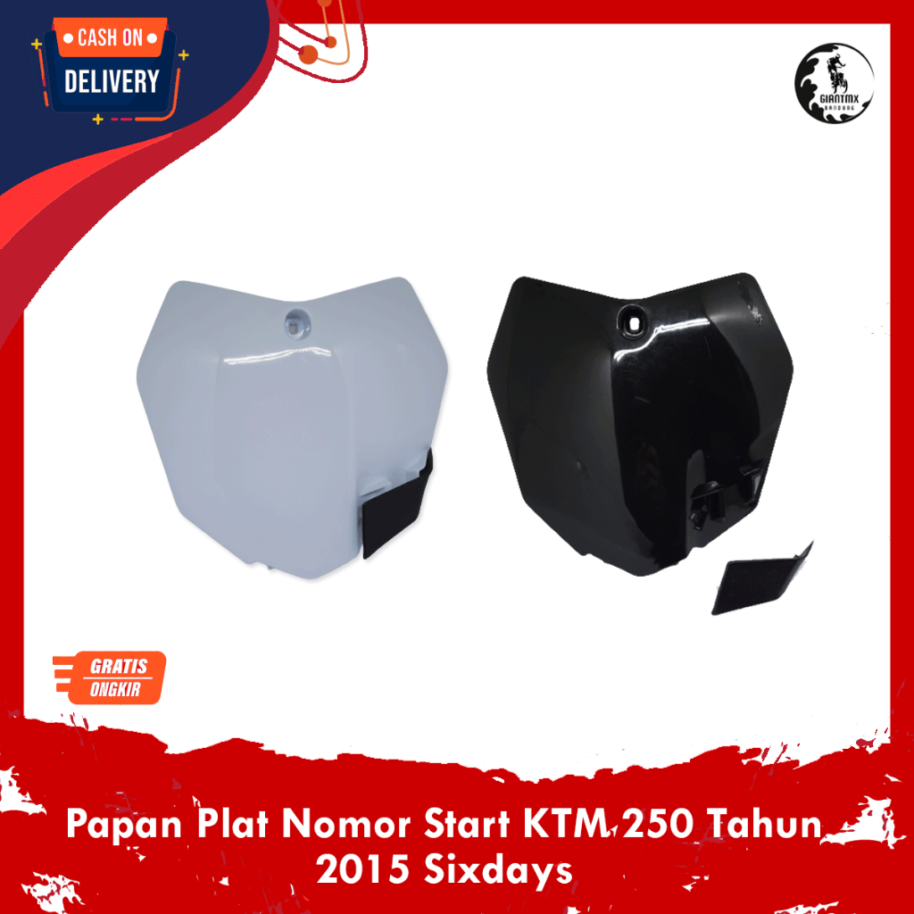 KTM 250 Start ป้ายทะเบียน 2015 - 2020 Sixdays - SRX