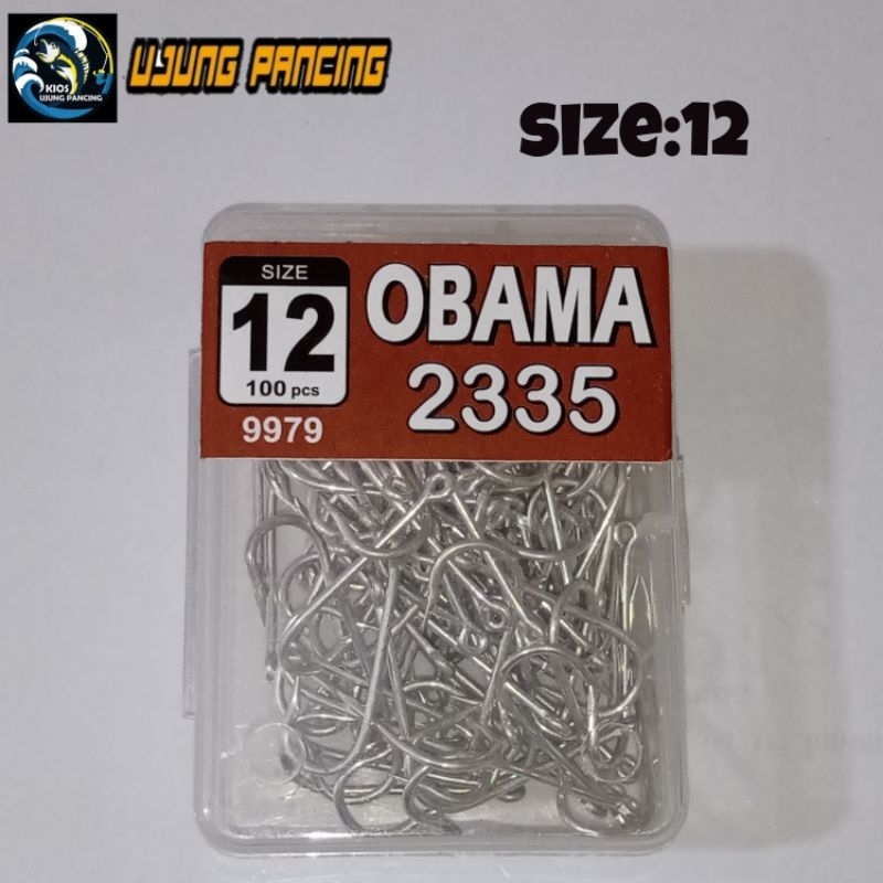 Obama ตะขอ 12 แบบไม่มีรู