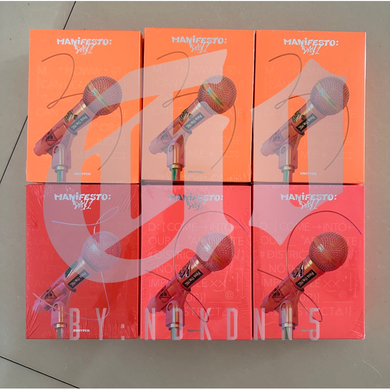 อัลบั้มซีล Enhypen MANIFESTO DAY ONE MDO 1m J D UNDERPRICE EVENT FANSIGN