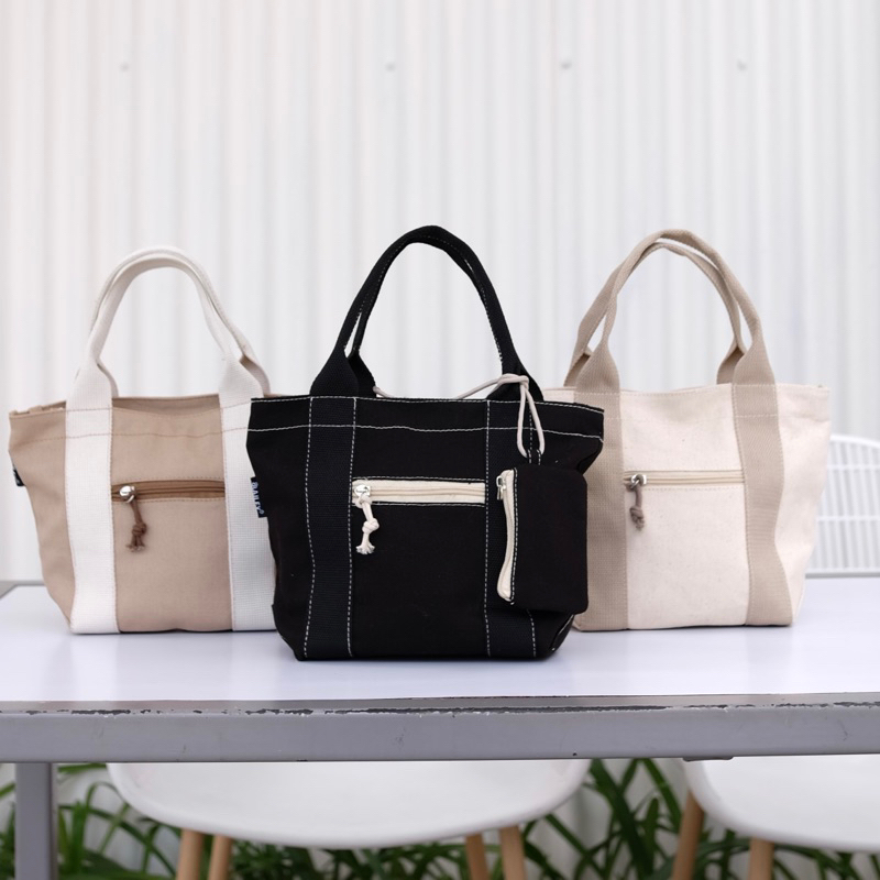 Bailey Market- NAMI- กระเป๋าสะพายผ้าแคนวาส