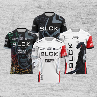 เสื้อกีฬาแขนสั้น ลายทีม BLACKLIST 2022-2023