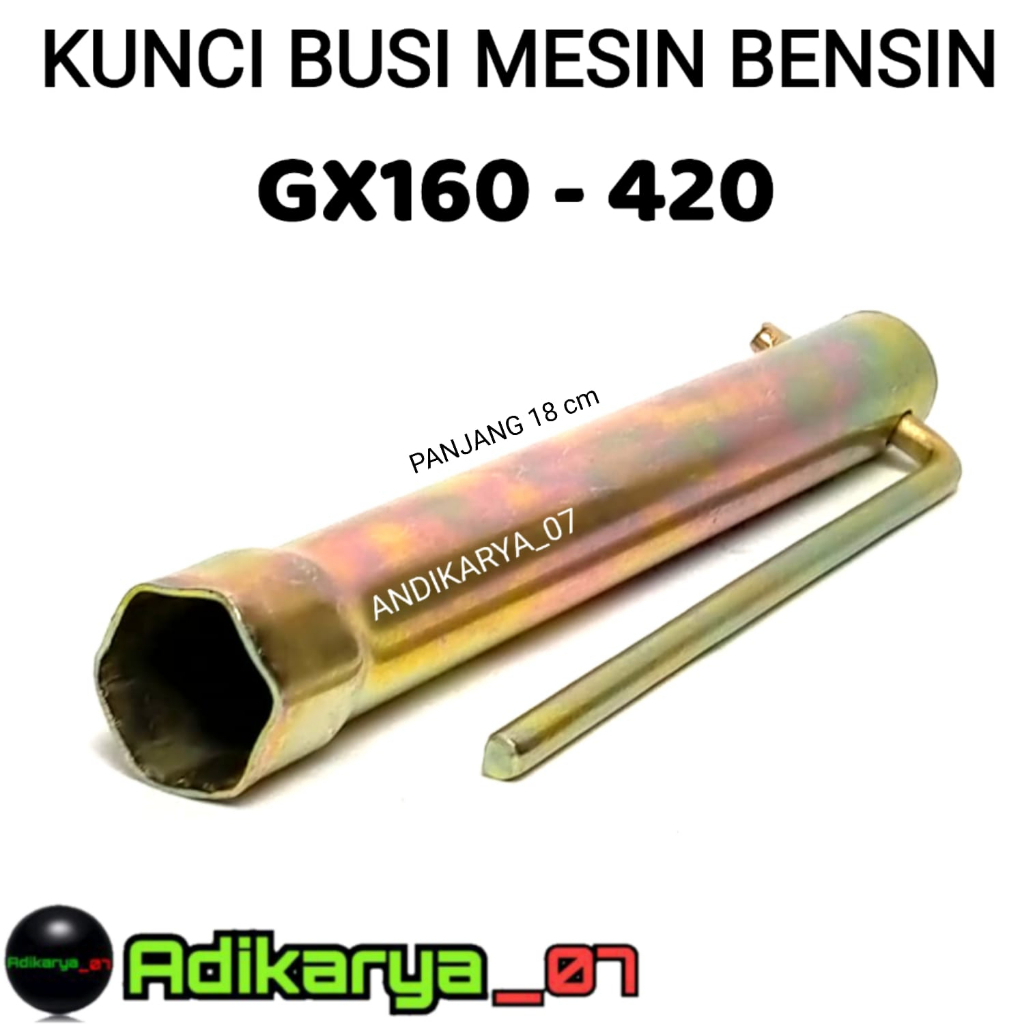 MESIN GX160 ประแจหัวเทียนประแจหัวเทียนยาว GX 160 GX200 G150 เครื่องยนต์ยาว