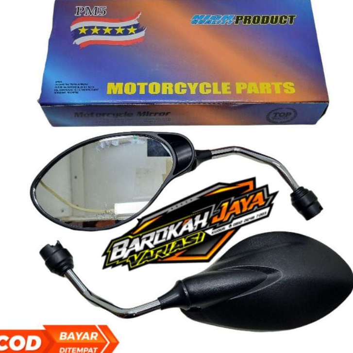 Yamaha 125-X1-Chrome Universal Honda Yamaha กระจกมองหลังหนึ่งชุดขวาซ้าย Universal Import-YAMAHA 125 