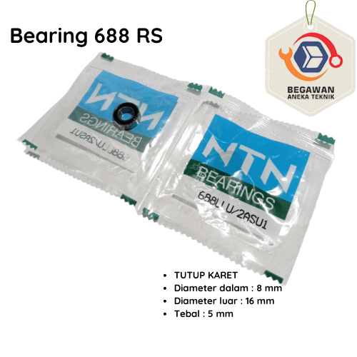 แบริ่ง 688 2RS NTN**