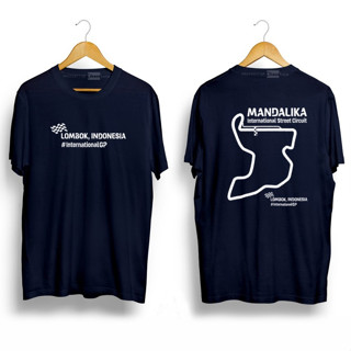 เสื้อยืด คอกลม พิมพ์ลาย Mandalika Circuit COMBED 30S DISTRO สําหรับผู้ชาย ผู้หญิง