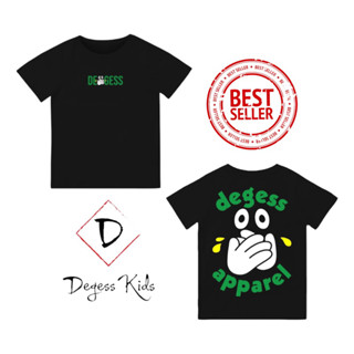 Degesskids เสื้อยืด แบรนด์พรีเมียม สําหรับเด็กผู้ชาย และเด็กผู้หญิง อายุ 1-12 ปี