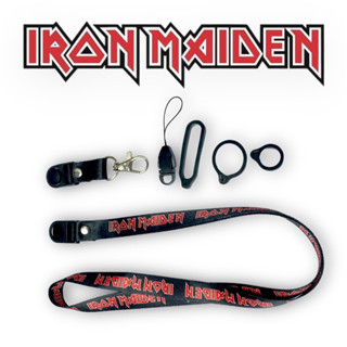 ที่แขวนโทรศัพท์มือถือ เหล็ก MAIDEN LANYARD ART