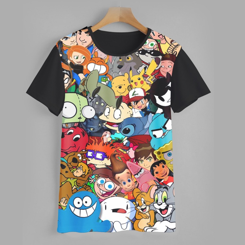 Nice Sublime Printing Cartoon NetWork 2 เสื้อเด็กชาย/เด็กหญิง