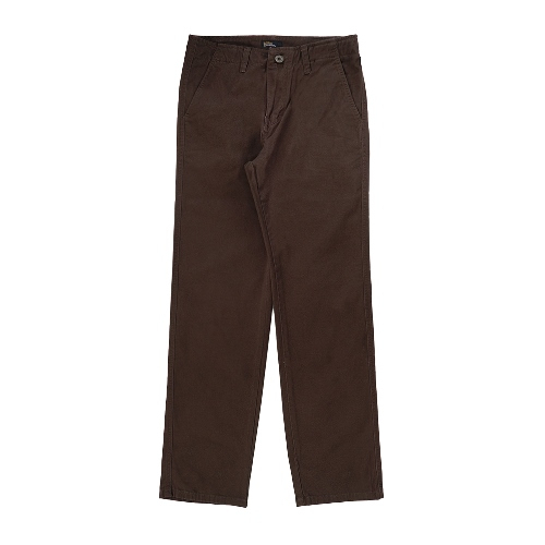 Bloods Pants Matte Chino Pants 02 สีน้ําตาลเข้ม