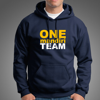 เสื้อแจ็กเก็ต มีฮู้ด ลาย ONE MANDIRI TEAM DISTRO สําหรับผู้ชาย และผู้หญิง