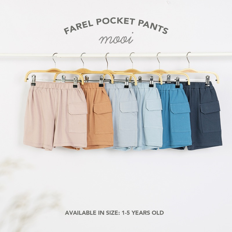 Mooi FAREL POCKET PANTS CHILDRENS TROUSERS