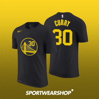 เสื้อยืดบาสเก็ตบอล ลาย NBA Golden State Warriors CITY Edition 2021/22 Black - 11klay Thompson - 30 Stephen Curry - 3 Jordan Poole