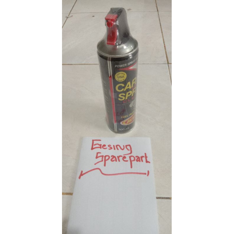 CARBURETOR CLEANER & INJECTOR CLEANER BURGARAI 500 ML.
