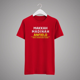 Makkah MADINAH ANFIELD เสื้อยืด COMBED 30S DISTRO สําหรับผู้ชาย ผู้หญิง