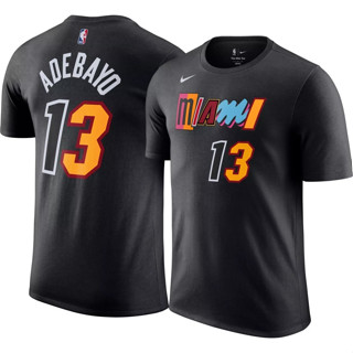 Miami HEAT 13s ADEBAYO CITY COMBED 30S / DISTRO / ผู้ชาย ผู้หญิง /