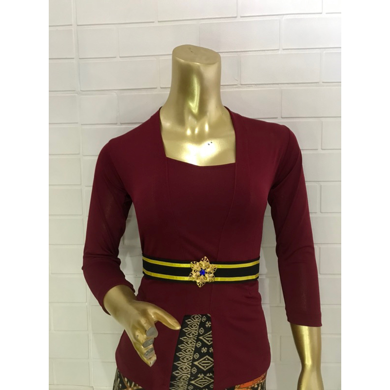 Kebaya ซื้อเสื้อยืดแขนยาวรัดรูป (เฉพาะ Kebaya)