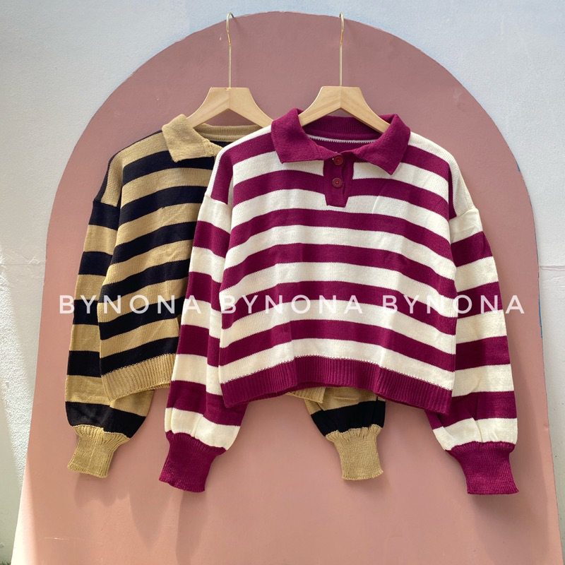 เสื้อถัก Zihan Polo Womens Top