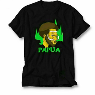 เสื้อยืด พิมพ์ลาย Papua MAN COMBED 30S DISTRO สําหรับผู้ชาย และผู้หญิง