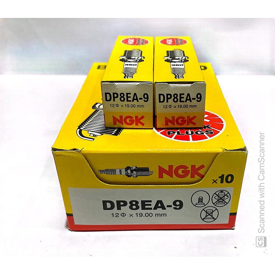 หัวเทียนแท้ NGK Standard (รหัส: DP8EA-9) GL Pro, Tiger, Scorpio Z ฯลฯ