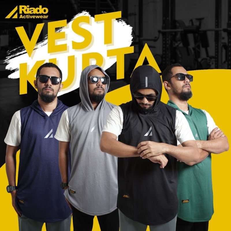 RIADO KURTA VEST ROSAL ผู้ใหญ่กีฬาผู้ชาย VEST