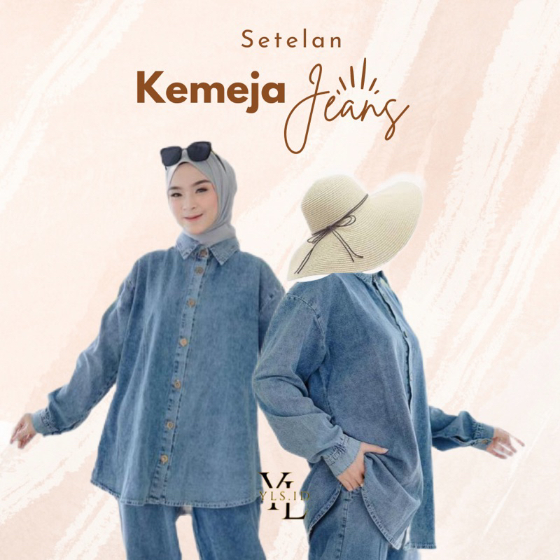 Kemeja Yls - เสื้อสูท BASIC JEANS