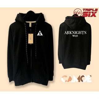 Arknights RHODES ISLAND YOSTAR เสื้อแจ็กเก็ต มีฮู้ด ดิสโตร สําหรับผู้ชาย ผู้หญิง