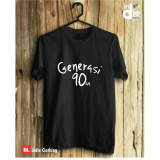 เสื้อยืด Generation 90s COMBED 30S สําหรับผู้ชาย ผู้หญิง