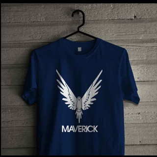 เสื้อยืด พิมพ์ลายโลโก้ Paul MAVERICK COMBED 30S DISTRO สําหรับผู้ชาย และผู้หญิง