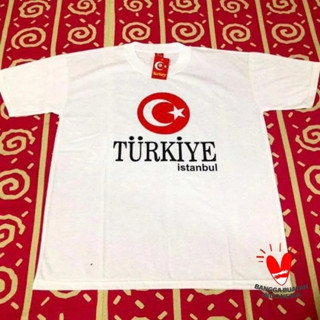 เสื้อยืด พิมพ์ลาย Istanbul TURKEY TURKIYE COMBED 30S DISTRO สําหรับผู้ชาย ผู้หญิง