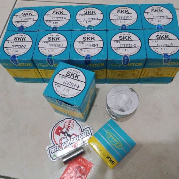 PISTON KIT//SEHER SET RING YAMAHA JUPITER Z //BURHAN NEW VEGA R NEW 2006/2007 5TP/5TN OS /OVER SIZE 