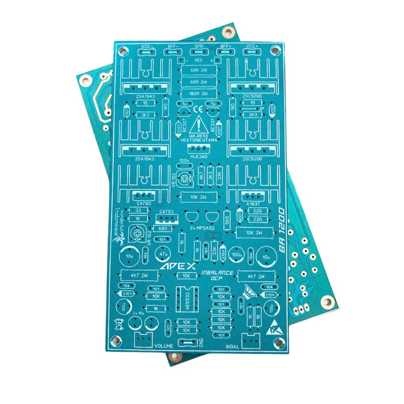 Pcb Apex BA1200 ไฟเบอร์ fr4