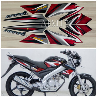 Vixion 2007 สติกเกอร์ สีดํา สําหรับติดตกแต่งรถจักรยานยนต์