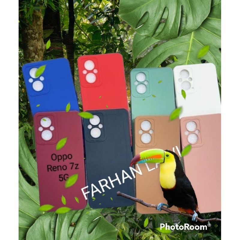 OPPO RENO 7Z 5G SOFTCASE MACAROON PRO CAMERA SILICON TPU