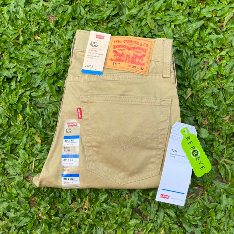 Levis Original LEVIS LEVIS& 39;S 511 SLIM STRETCH LONG CHINO PANTS