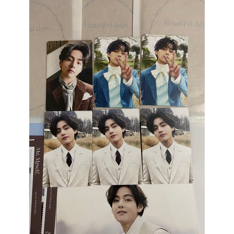READY - PHOTO FOLIO MY SELF BTS V TAEHYUNG / ภาพถ่าย V TAEHYUNG BTS