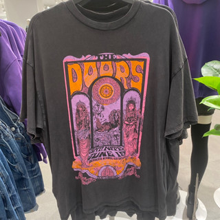 เสื้อยืด ขนาดใหญ่ พิมพ์ลาย The Doors x H&amp;M Original Store