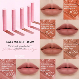 Nacific COSMETICS CRUSH MOOD DAILY MOOD LIP CREAM STRAY KIDS BPOM