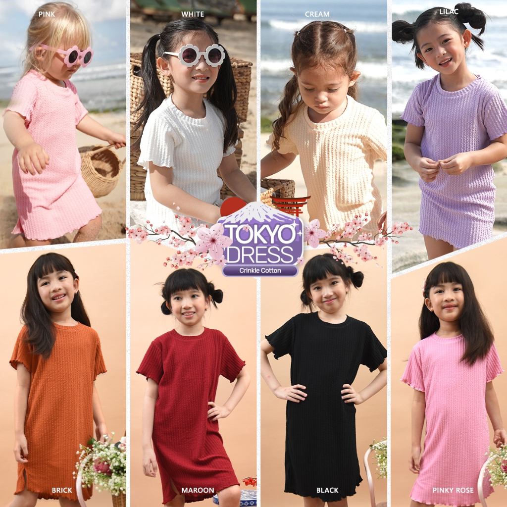Kazel Tokyo Dress - ชุดเด็ก 7-9 ปี