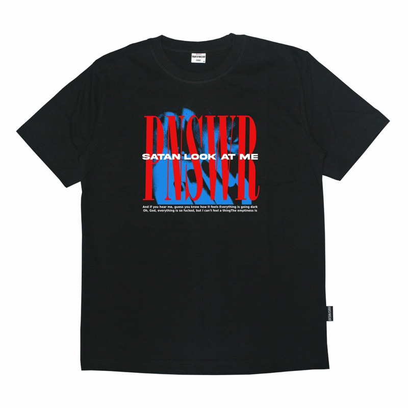 เสื้อยืด ORI Panstwear Satan สีดํา