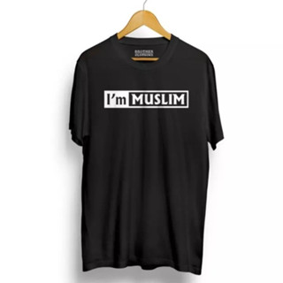 เสื้อยืด IM MUSLIM ISLAM COMBED 30S DISTRO สําหรับผู้ชาย ผู้หญิง