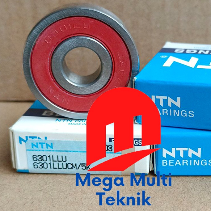 แบริ่ง 6301 2RS NTN Laher 6301 2RS NTN