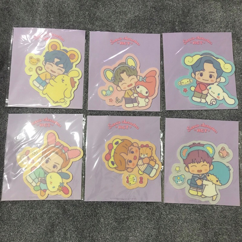 Nct X SANRIO แผ่นรองเมาส์ JAEHYUN MARK JANO HAECHAN JAEMIN JISUNG