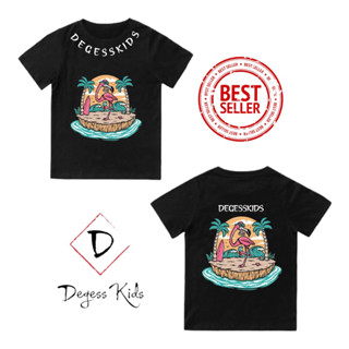 เสื้อยืด พิมพ์ลาย Degesskids Premium Brand สําหรับเด็กผู้ชาย และเด็กผู้หญิง อายุ 1-12 ปี