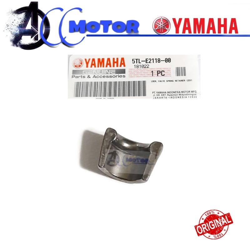 5TL-E2118-00 วาล์วเล็บ 1 ชิ้น Mio เก่า/Mio ใหม่/Mio Sporty/Mio Soul/Nouvo Yamaha Original