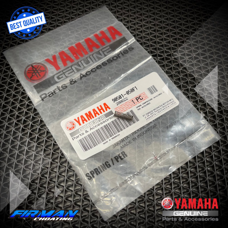 การบีบอัด F1ZR FORCE 1 ALFA SMALL SPRING SPRING ORIGINAL YAMAHA 901001-050F1