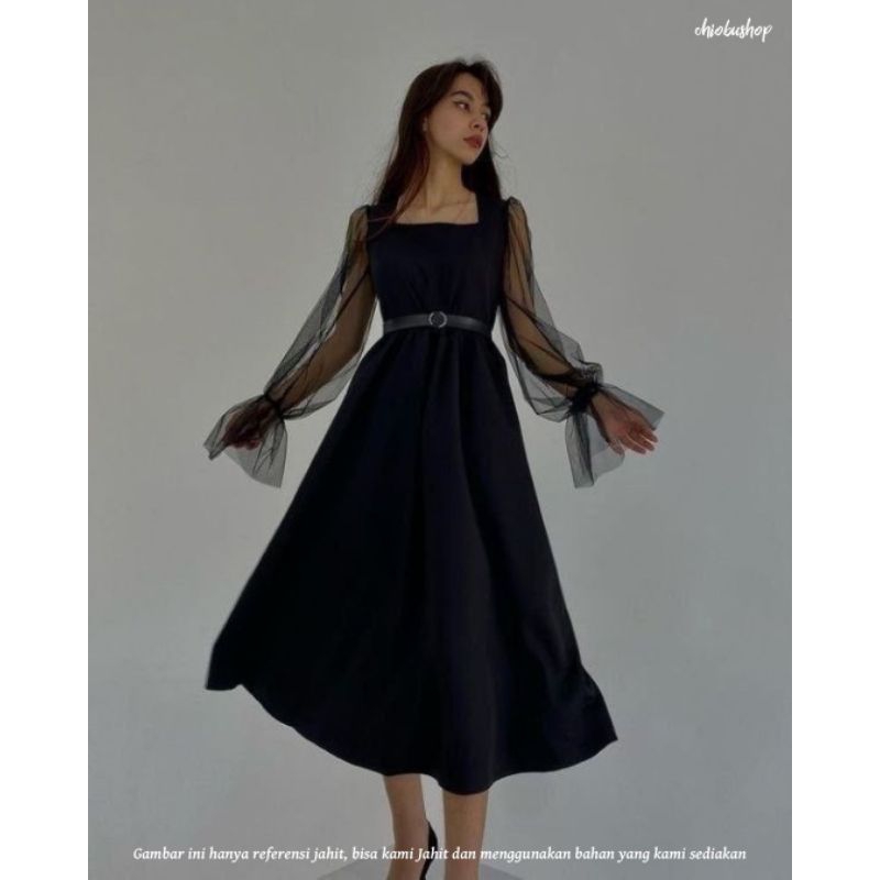 Chiobushop - (Kiah) Party Dress Pre Wedding Birthday หมั้นชุดแต่งงานเพื่อนเจ้าสาว